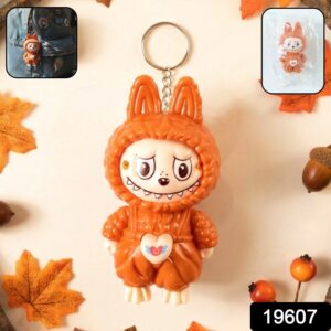 Cartoon Character Face Changing Toy With Key Holder, Keychain (1 Pc)