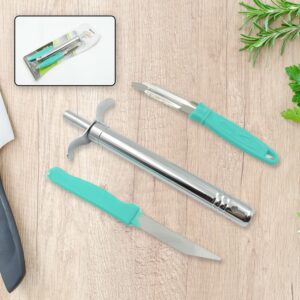 3-in-1 Kitchen Combo with Lighter, Knife and Peeler