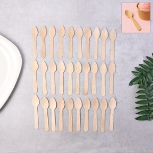 110mm Wooden Tea Spoon – 30 Pcs Pack 110mm Wooden Tea Spoon – 30 Pcs Pack