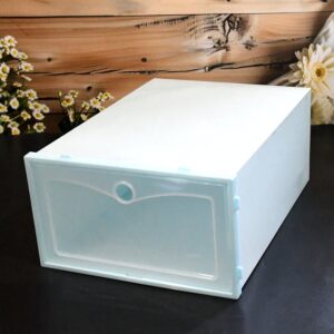 1 Layer Plastic Shoes Storage Box, Stackable Shoe Storage (1 pc / 32x21x12 CM) 1 Layer Plastic Shoes Storage Box, Stackable Shoe Storage (1 pc / 32x21x12 CM)