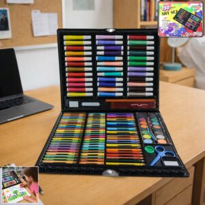 130 Piece Approx Complete art and drawing color kit 130 Piece Approx Complete art and drawing color kit
