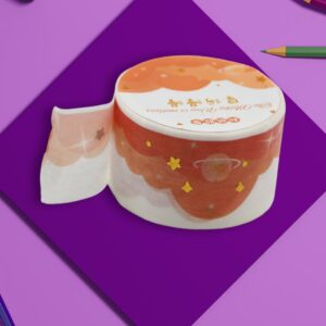 1 Roll Scrapbook Sticker Tape for Journaling & Craft 1 Roll Scrapbook Sticker Tape for Journaling & Craft