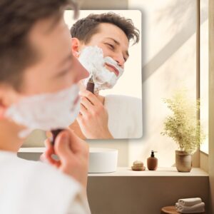 10PC BIG SQUARE ADHESIVE-BATHROOM-MIRROR-WALL 10PC BIG SQUARE ADHESIVE-BATHROOM-MIRROR-WALL