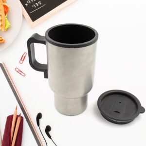 12V Car Charging Electric Kettle Mug (Silver) 12V Car Charging Electric Kettle Mug (Silver)