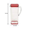 2000ml jug for water and juices with a secure lid