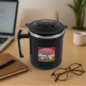 1 Pc Apex Cat Mug – 250 ml Stainless Steel Insulated Inner with Cute Cat Print 1 Pc Apex Cat Mug – 250 ml Stainless Steel Insulated Inner with Cute Cat Print