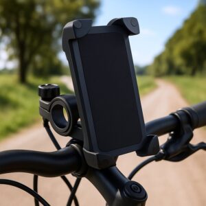Bike Phone & Mobile Mount Anti Shake and Stable Cradle Clamp with 360° Rotation Bike Phone & Mobile Mount Anti Shake and Stable Cradle Clamp with 360° Rotation