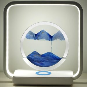 13477 3D Wireless Charging LED Light USB Quicksand Painting Lamp for Bedroom 13477 3D Wireless Charging LED Light USB Quicksand Painting Lamp for Bedroom