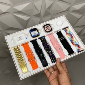 10 in 1 Set Ultra 2 Smart Bluetooth Smart watch + Earphones with Seven Straps 10 in 1 Set Ultra 2 Smart Bluetooth Smart watch + Earphones with Seven Straps
