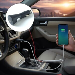 12V Single USB Car Charger Adapter for Mobile Charging (1 Pc) 12V Single USB Car Charger Adapter for Mobile Charging (1 Pc)
