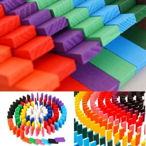 120Pc Dominoes Blocks Set Multicolor Wooden Toy Building Indoor Game Toy. 120Pc Dominoes Blocks Set Multicolor Wooden Toy Building Indoor Game Toy.