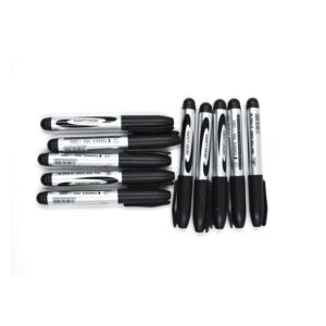 10 Pc Permanent Black Marker 10 Pc Permanent Black Marker
