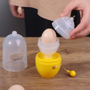 Manual Egg Puller Scrambler White Yolk Mixer Kitchen Tool