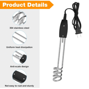 1000W-220V Water Heater Portable Electric Immersion Element Boiler 1000W-220V Water Heater Portable Electric Immersion Element Boiler