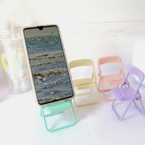 1 Pc Chair Stand With Box As A Mobile Stand For Holding And Supporting Mobile 1 Pc Chair Stand With Box As A Mobile Stand For Holding And Supporting Mobile