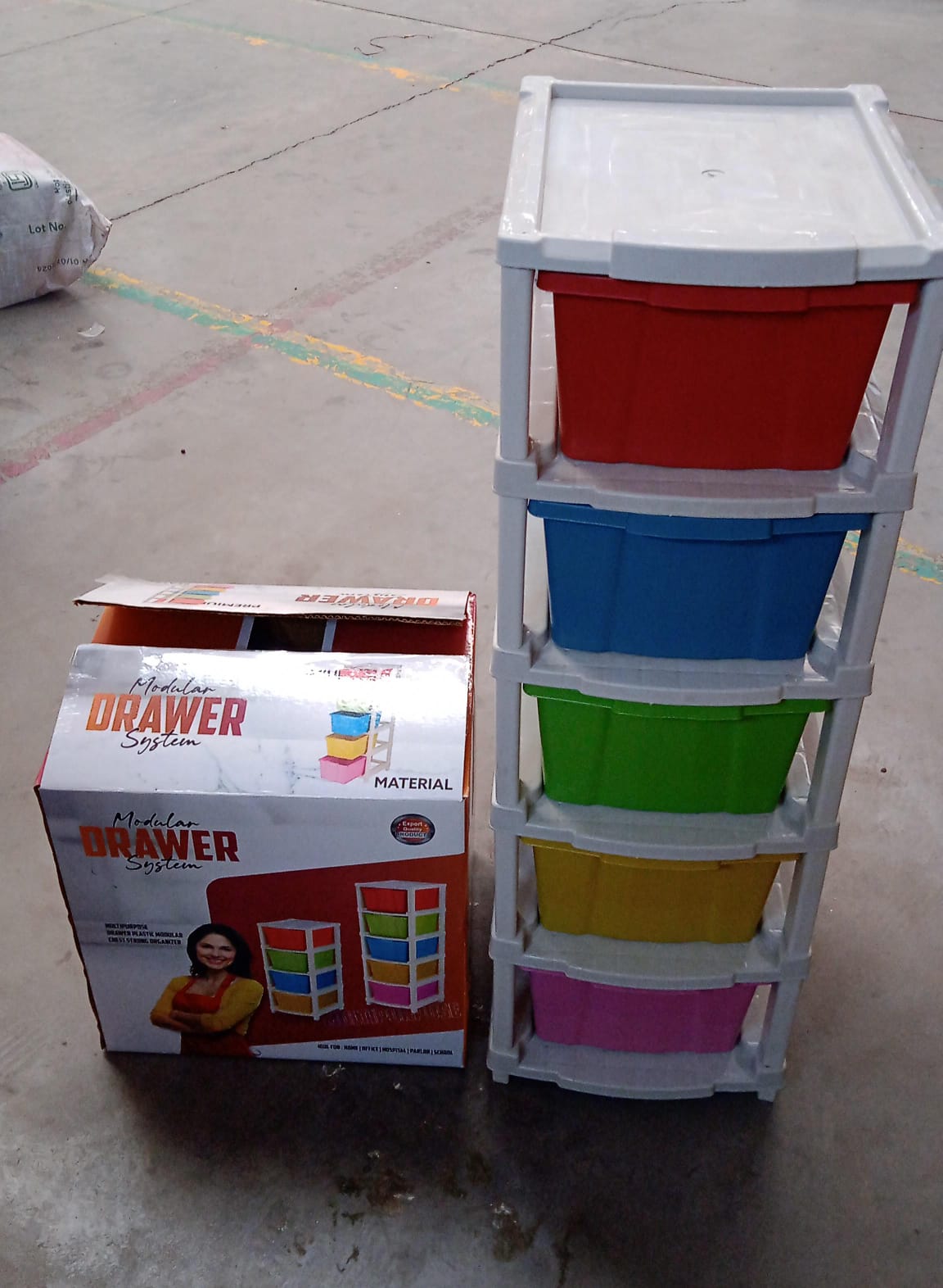 Multipurpose Modular Drawer Organizer Storage Box - 5 Layers - Image 9