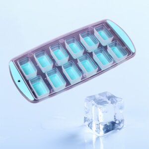 12-Grid Silicone Ice Cube Tray – Food-Grade Square Ice Maker, Easy Release Bottom 12-Grid Silicone Ice Cube Tray – Food-Grade Square Ice Maker, Easy Release Bottom