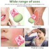 Unique shape silicone face roller, easy grip,