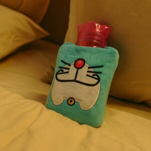 1 Pc Doremon Cartoon small Hot Water Bag with Cove 1 Pc Doremon Cartoon small Hot Water Bag with Cove