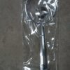Multi-functional stainless steel filter spoon with clip.
