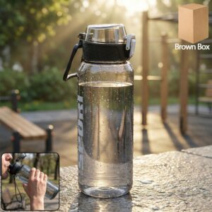 1000 ML Leakproof Sports Water Bottle (1 Pc) 1000 ML Leakproof Sports Water Bottle (1 Pc)