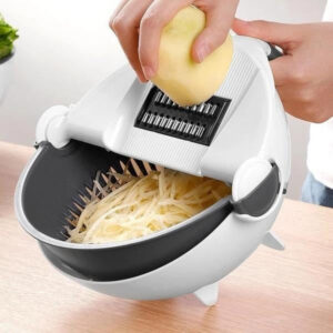 10 in 1 Multifunctional Vegetable Fruits Cutter / Slicer Shredder with Rotating 10 in 1 Multifunctional Vegetable Fruits Cutter / Slicer Shredder with Rotating
