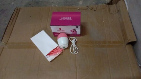 Scalp massager with octopus claws, no battery.