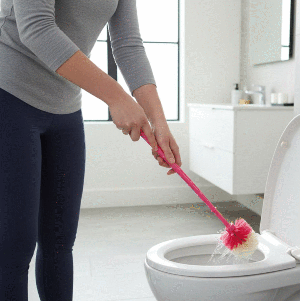 Plastic Round Toilet Cleaner Brush Plastic Round Toilet Cleaner Brush