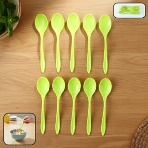Fancy Spoon Used While Eating and Serving Food Stuffs Etc (10 Pcs) Fancy Spoon Used While Eating and Serving Food Stuffs Etc (10 Pcs)