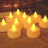 Festival Decorative – LED Tealight Candles, Diwali (White, 24 Pcs)