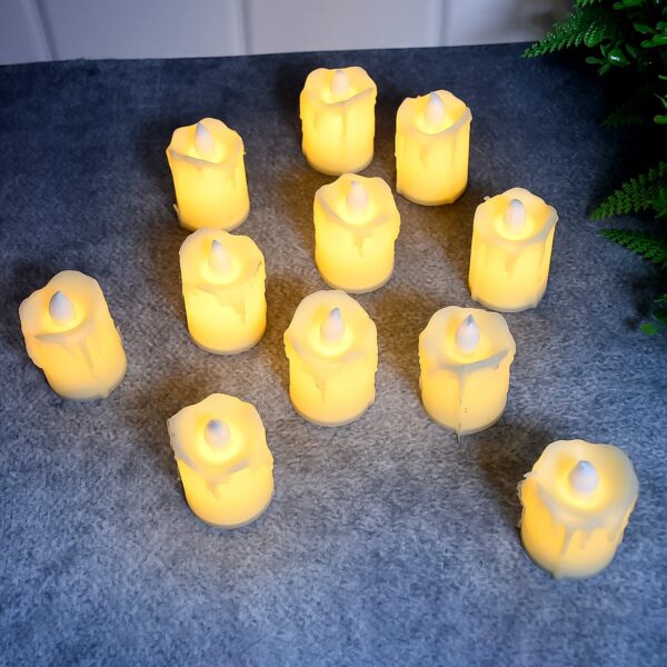 Festive Lighting for Any Occasion: , Diwali 12 pcs LED Candles