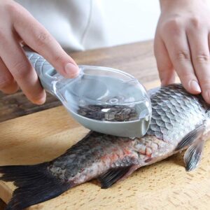 Fish Scale Scraper Skin Peeler Fish Tools Kitchen Gadget Fish Scale Scraper Skin Peeler Fish Tools Kitchen Gadget