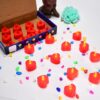 Flameless Candles LED Heart Shape Tea Light Candles Multi Color Electrical Diya Candles Battery Operated Fake Candles for Gift / Home Decoration Diwali Navratri Lighting, Diwali (Pack of 24)