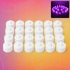 Flameless LED Tealights, Smokeless Plastic Decorative Candles – Led Tea Light Candle For Home Decoration, Diwali (Pack Of 24)