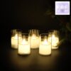 Flameless LED Votive Candles Light – (5 Pc)
