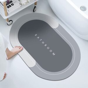 Floor Mat Bath Mat  Soft Quick Dry Barrier