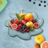 Flower Shape Kids Plastic Plate – for Dinner, Snacks & Party Supplies (1pc)