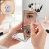 Foldable Mirror Keychain – (1 Pc)
