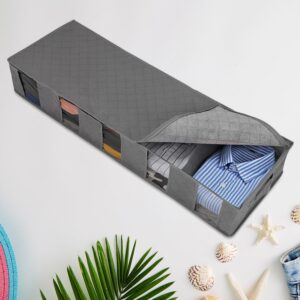 Foldable Under-Bed Storage Organizer Box (1 Pc) Foldable Under-Bed Storage Organizer Box (1 Pc)