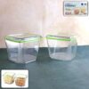 Food Storage Container Set with Leak-Proof Lid (500 ML / 2 Pc) Food Storage Container Set with Leak-Proof Lid (500 ML / 2 Pc)