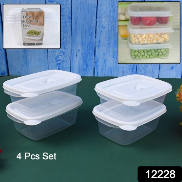 Food Storage Containers-Microwave (4 Pc/400ml) Food Storage Containers-Microwave (4 Pc/400ml)