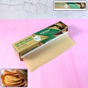 Freshee Nature’s Brown Non-Stick Food Paper 18 Meter + 2 Meter Free (Total 20 Meter) Freshee Nature’s Brown Non-Stick Food Paper 18 Meter + 2 Meter Free (Total 20 Meter)