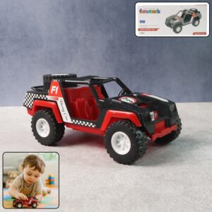 Funwoods Free-Wheel Racing Jeep Toy Car – (1 Pc)