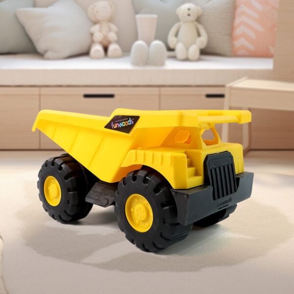 Funwoods Friction-Powered Dump Truck Toy – (1 Pc)