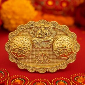 Ganesh Embossed Roli–Chawal Kumkum Chopra – (1 Pc)