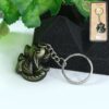 Ganesh Face Antique Black Metal Keychain (1 Pc) Ganesh Face Antique Black Metal Keychain (1 Pc)