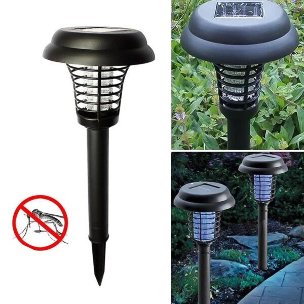 Garden Lighting UV LED Solar Powered LED Mosquito Trap / Bug Zapper (2 Pc) Garden Lighting UV LED Solar Powered LED Mosquito Trap / Bug Zapper (2 Pc)