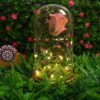 Glass Flower with Led Light Great Gift (1 Set) Glass Flower with Led Light Great Gift (1 Set)