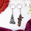 Hanuman Metal Keychain Set (2 Pc Mix Design) Hanuman Metal Keychain Set (2 Pc Mix Design)
