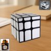 Mirror Cube – 3×3 Puzzle Cube with Reflective Silver Surfaces